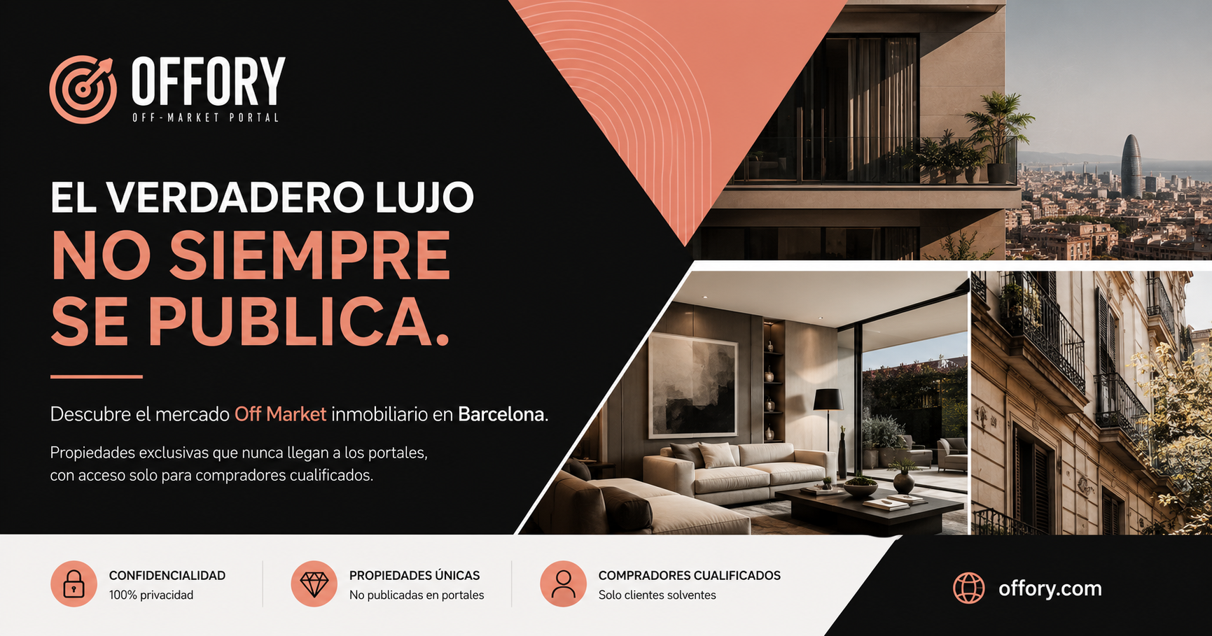 El mercado inmobiliario Off Market en Barcelona: una nueva forma de acceder a oportunidades exclusivas
